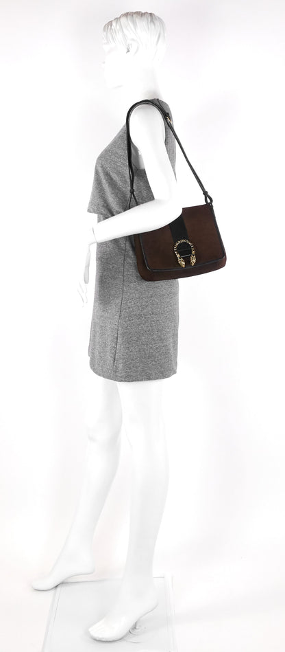 Gucci Dionysus Vintage Suede and Leather Shoulder Bag