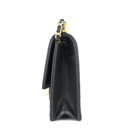 Chanel Chic Pearls Mini Lambskin Leather Bag