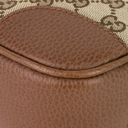 Gucci Bree Mini Monogram Canvas Messenger Bag