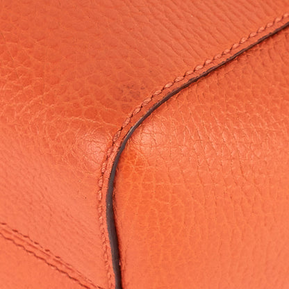 Gucci Swing Small Textured Calfskin Tote Bag