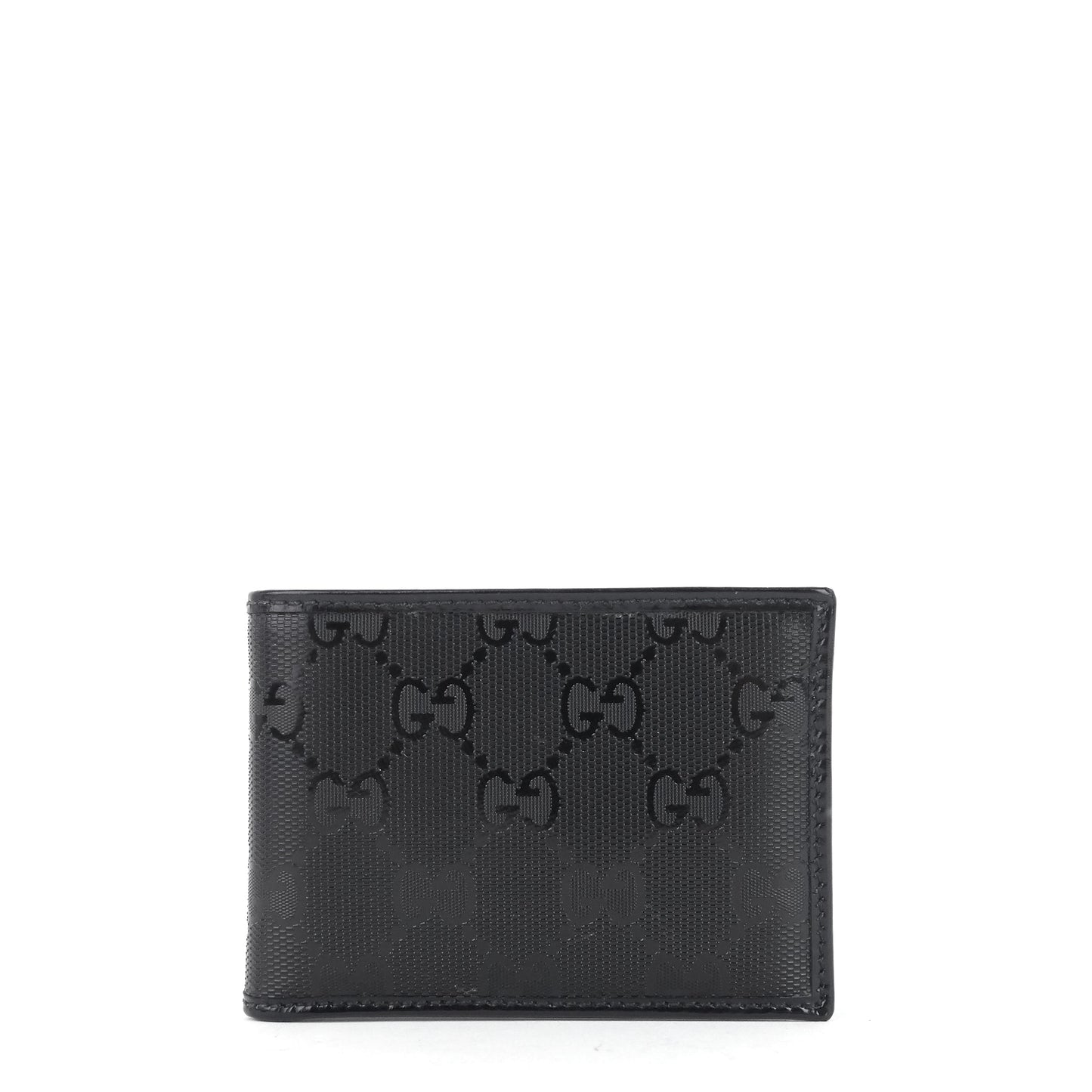 Gucci Bifold GG Coated Canvas Compact Wallet
