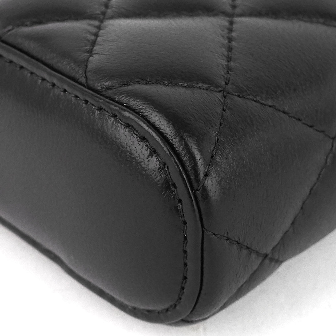 Chanel Classic Vanity with Chain Matelassé Lambskin Crossbody Bag