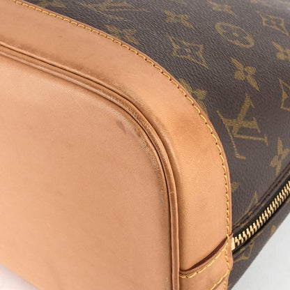 Louis Vuitto Alma MM Vintage Monogram Canvas Bag