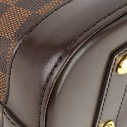 Louis Vuitto Alma BB Damier Ebene Canvas Handbag
