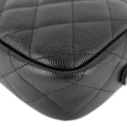 Chanel Camera Case Mini Caviar Leather Bag