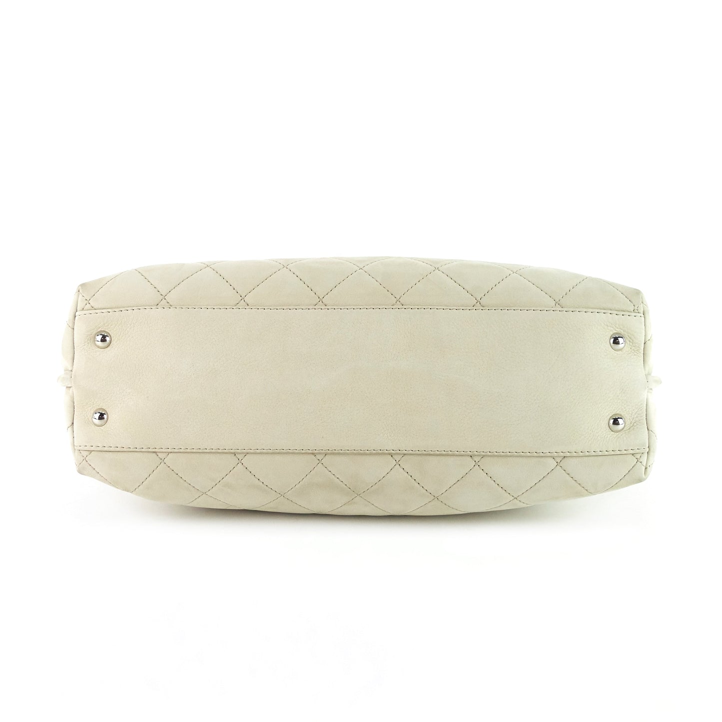 Chanel French Riviera Quilted Suede Hobo Bag