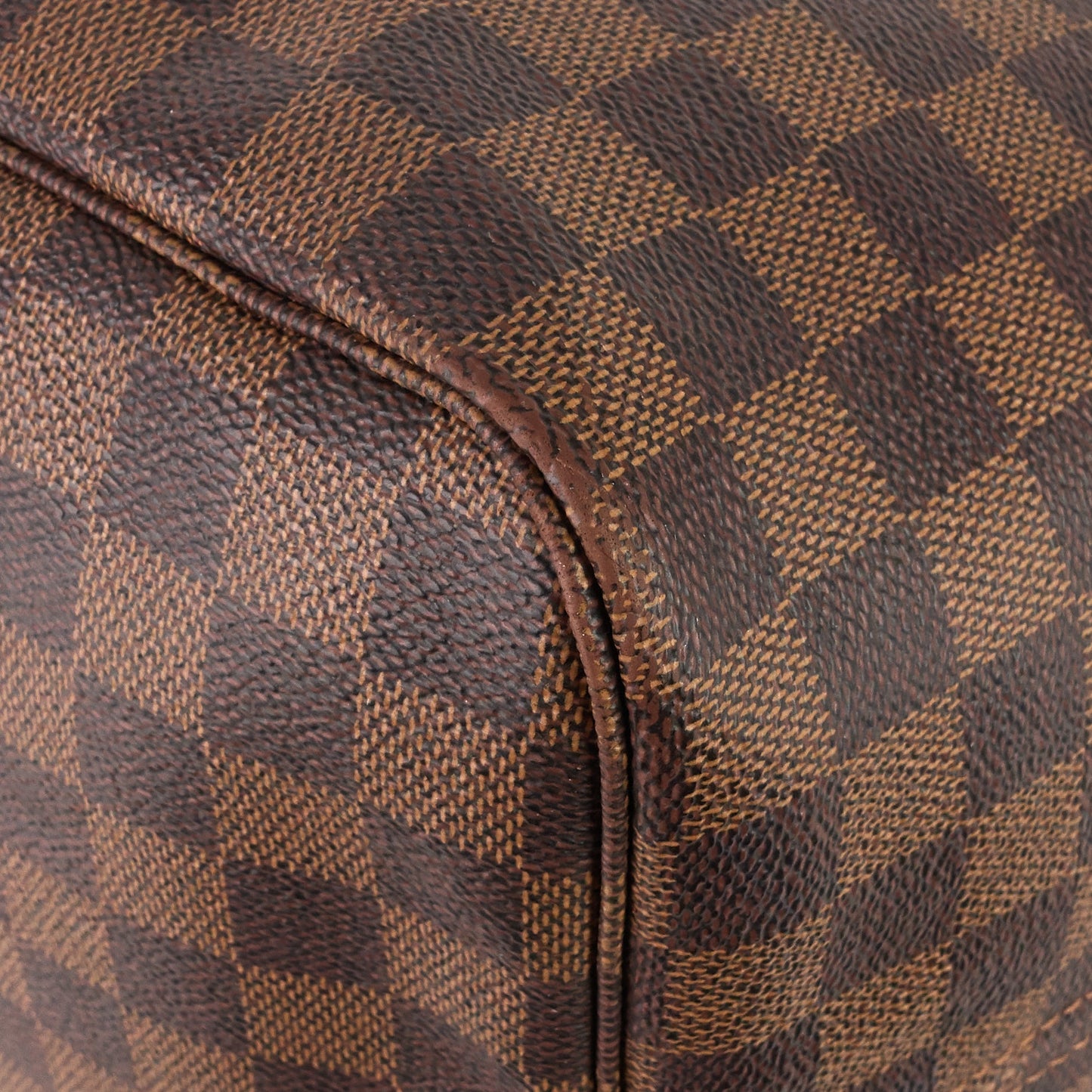 Louis Vuitto Neverfull GM Damier Ebene Canvas Tote Bag