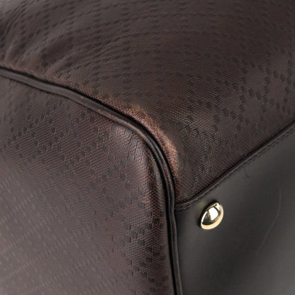 Gucci Bright Diamante Leather Carry-On Duffle Bag
