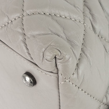 Chanel Aged Calfskin Small Bowling Bag