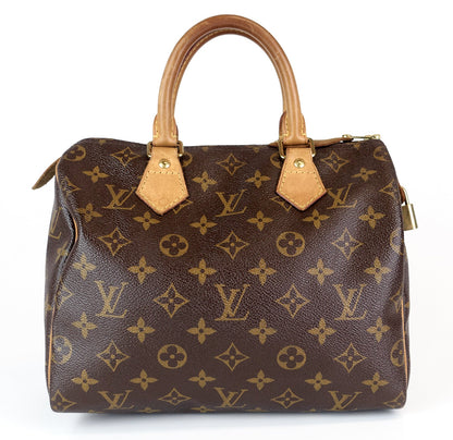 Louis Vuitto Speedy 25 Monogram Canvas Bag