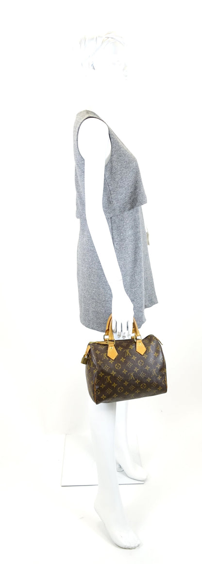 Louis Vuitto Speedy 25 Monogram Canvas Bag