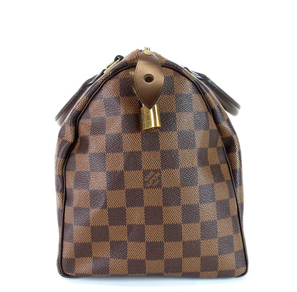 Louis Vuitto Speedy 30 Damier Ebene Canvas Bag