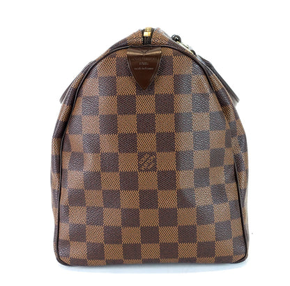 Louis Vuitto Speedy 30 Damier Ebene Canvas Bag