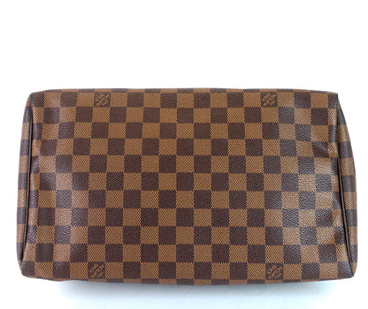 Louis Vuitto Speedy 30 Damier Ebene Canvas Bag