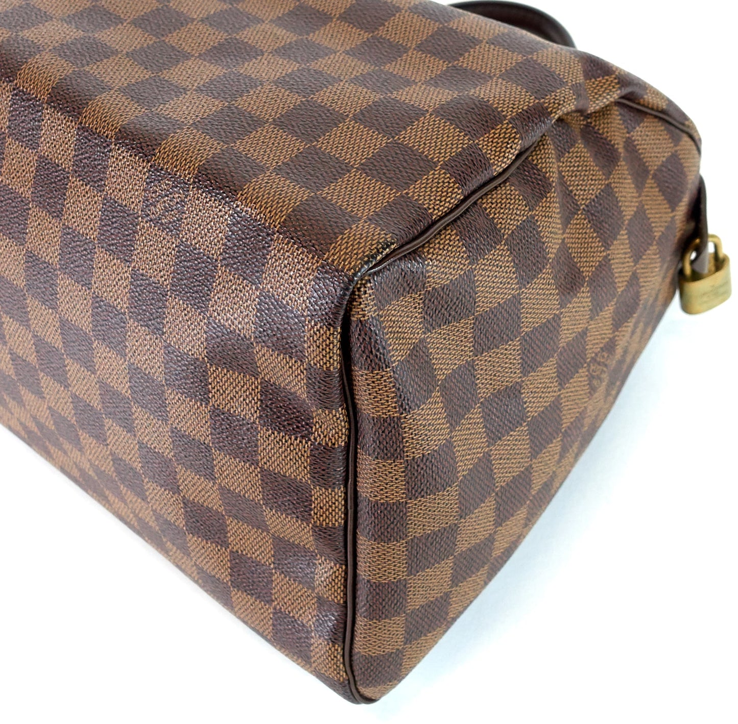Louis Vuitto Speedy 30 Damier Ebene Canvas Bag