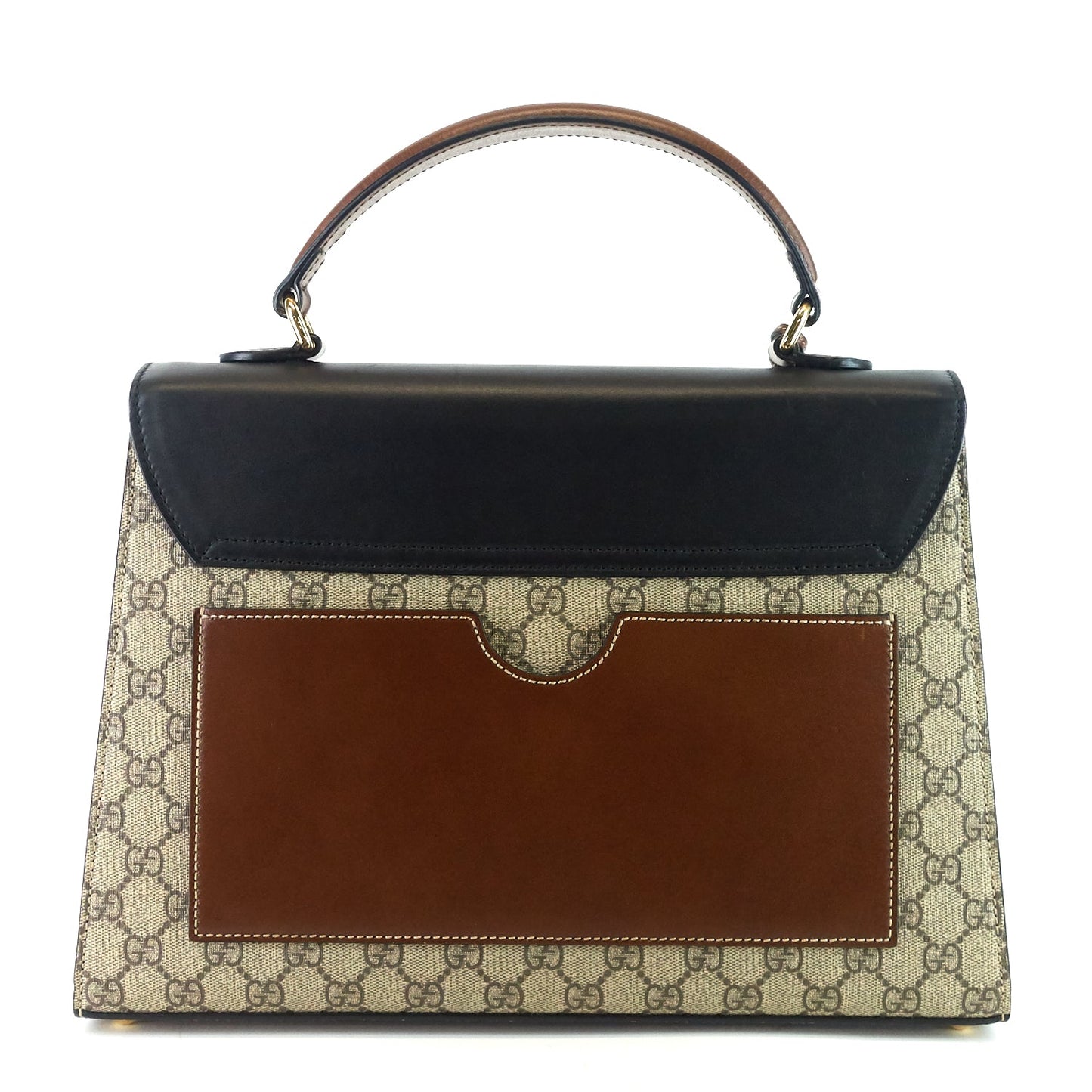 Gucci Padlock Supreme Monogram Canvas Top Handle Medium Bag