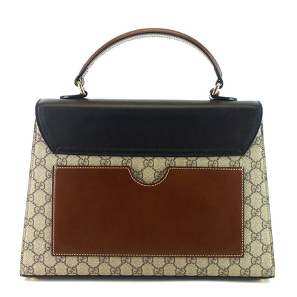 Gucci Padlock Supreme Monogram Canvas Top Handle Medium Bag