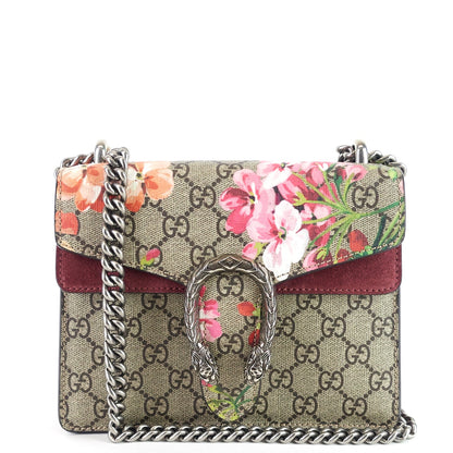 Gucci Dionysus Supreme Monogram Canvas Floral Print Mini Bag