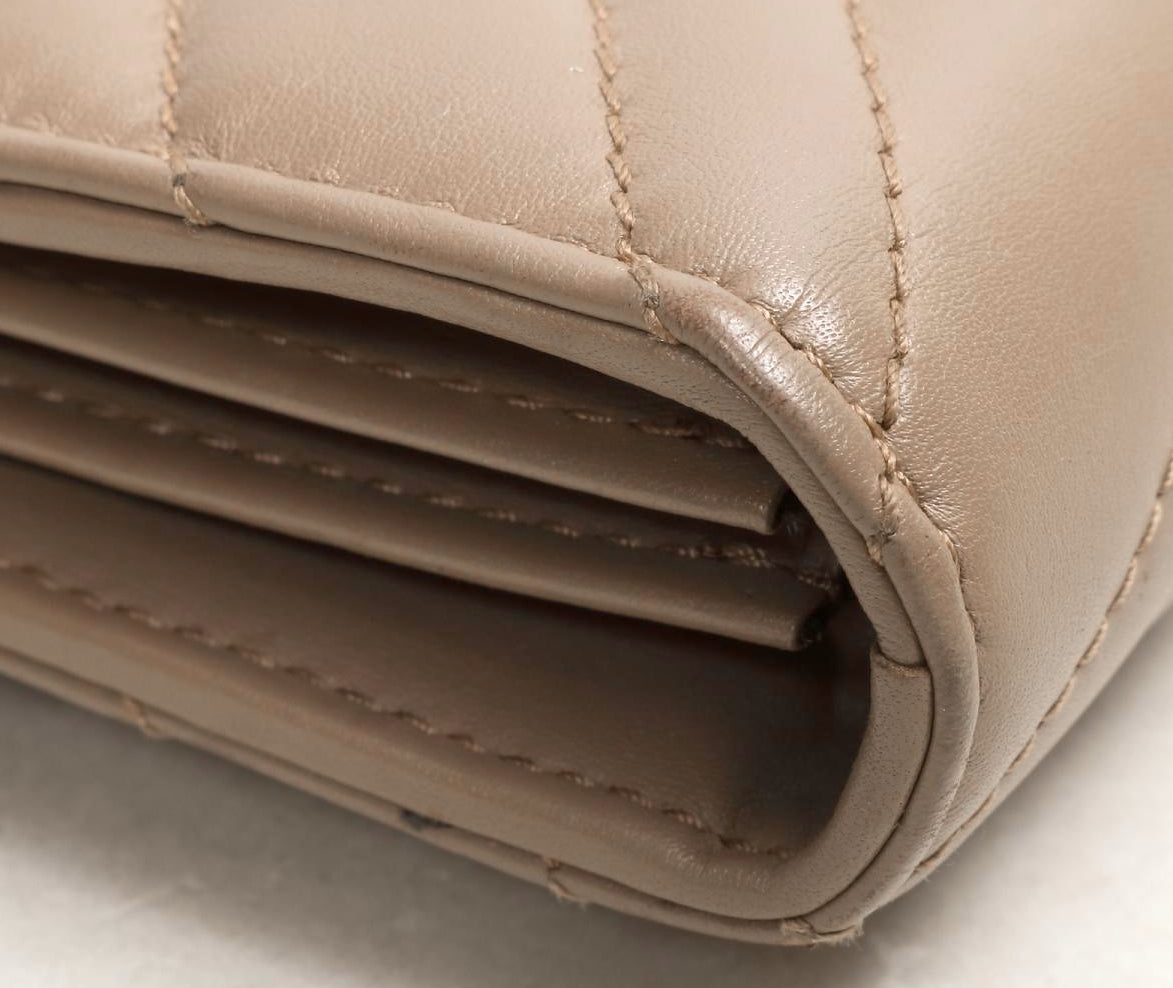 Gucci GG Marmont Matelasse Leather Wallet on a Chain Bag