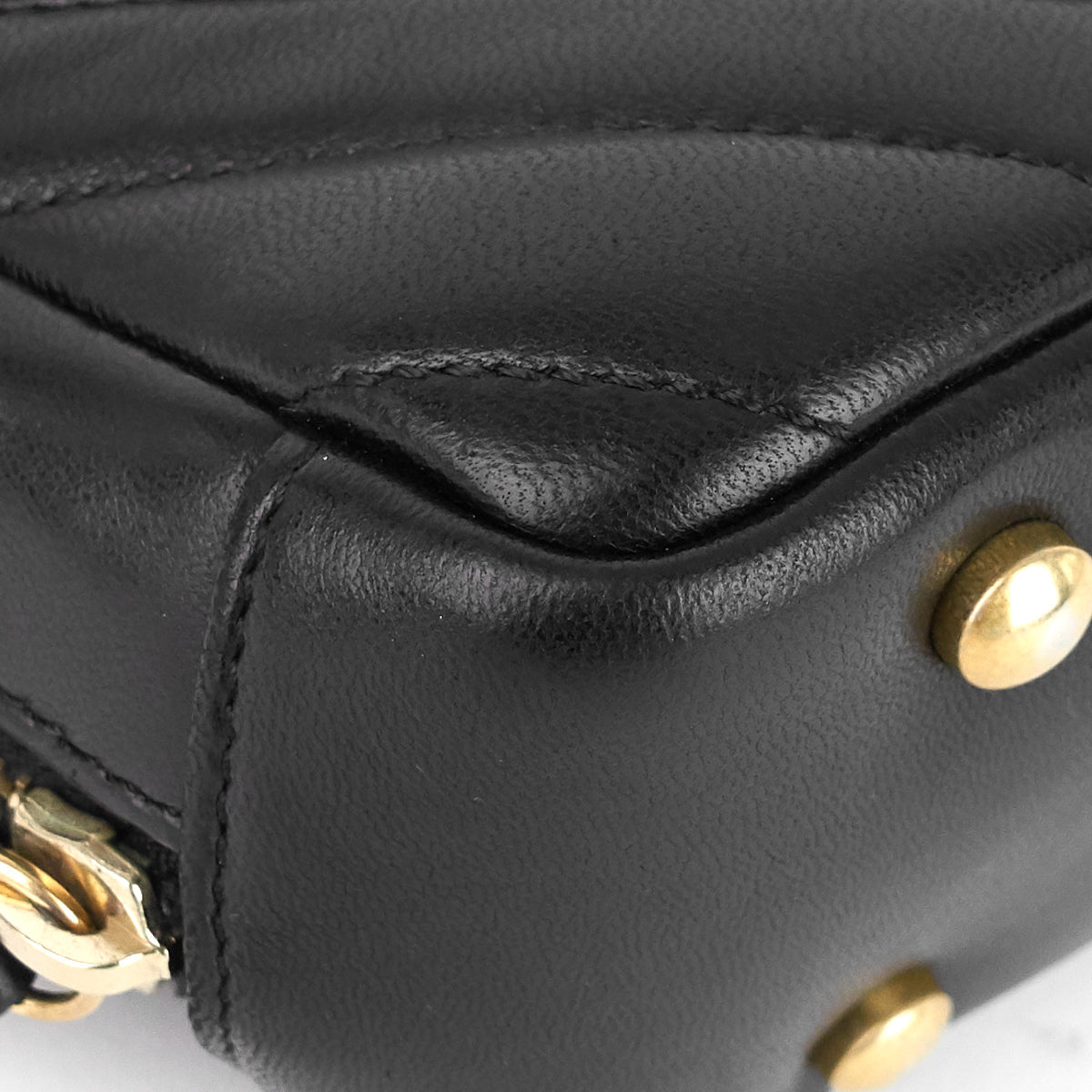 Chanel Chevron Quilted Lambskin Camera Bag