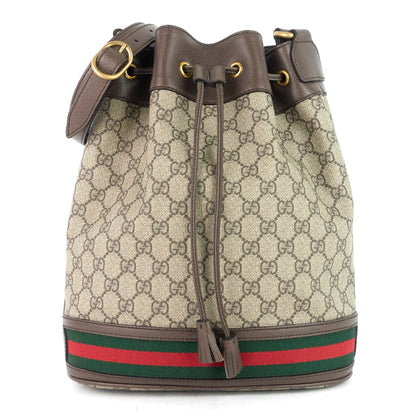 Gucci Ophidia GG Supreme Canvas Bucket Bag