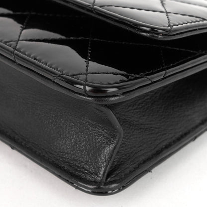 Chanel Patent Leather Wallet on Chain Bag