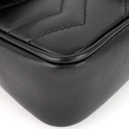Gucci GG Marmont Super Mini Matelass� Leather Bag
