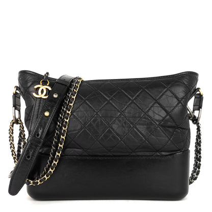 Chanel Gabrielle Calf Leather Medium Hobo Bag