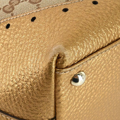 Gucci GG Canvas Punch Tote Bag