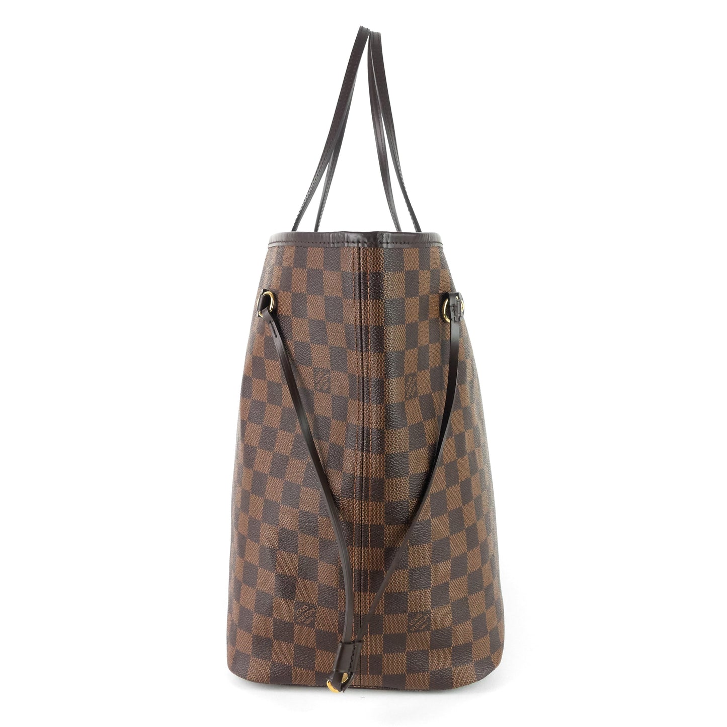 Louis Vuitto Neverfull GM with Pouch Damier Ebene Tote Bag