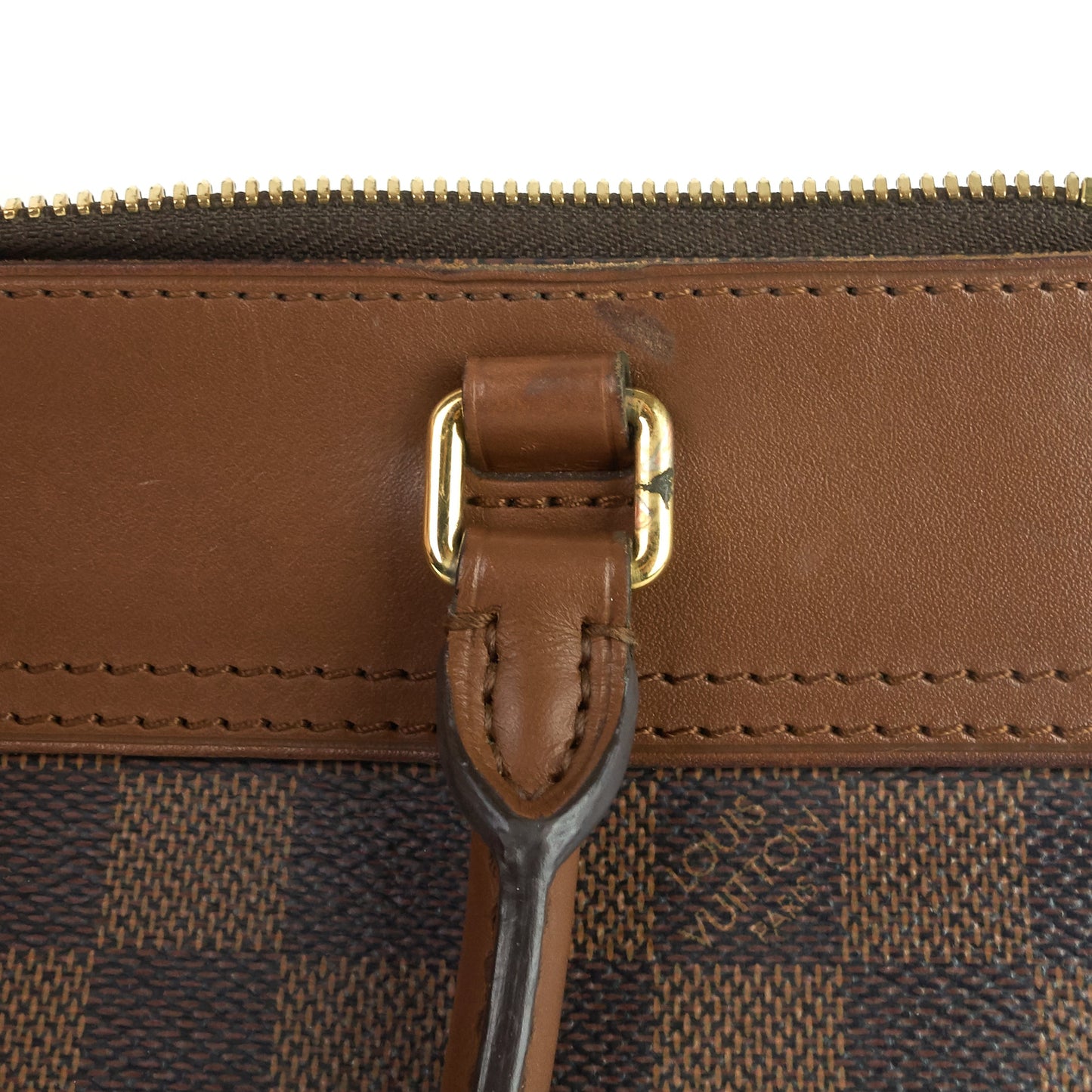 Louis Vuitto Greenwich Damier Ebene Canvas Bag