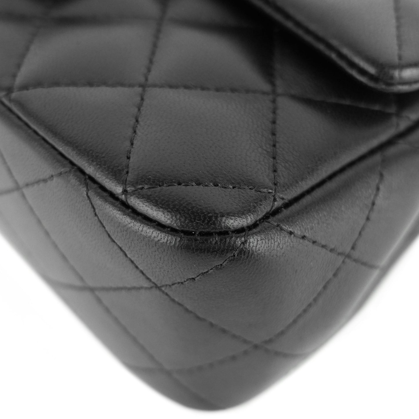Chanel Classic Mini Lambskin Leather Single Flap Bag