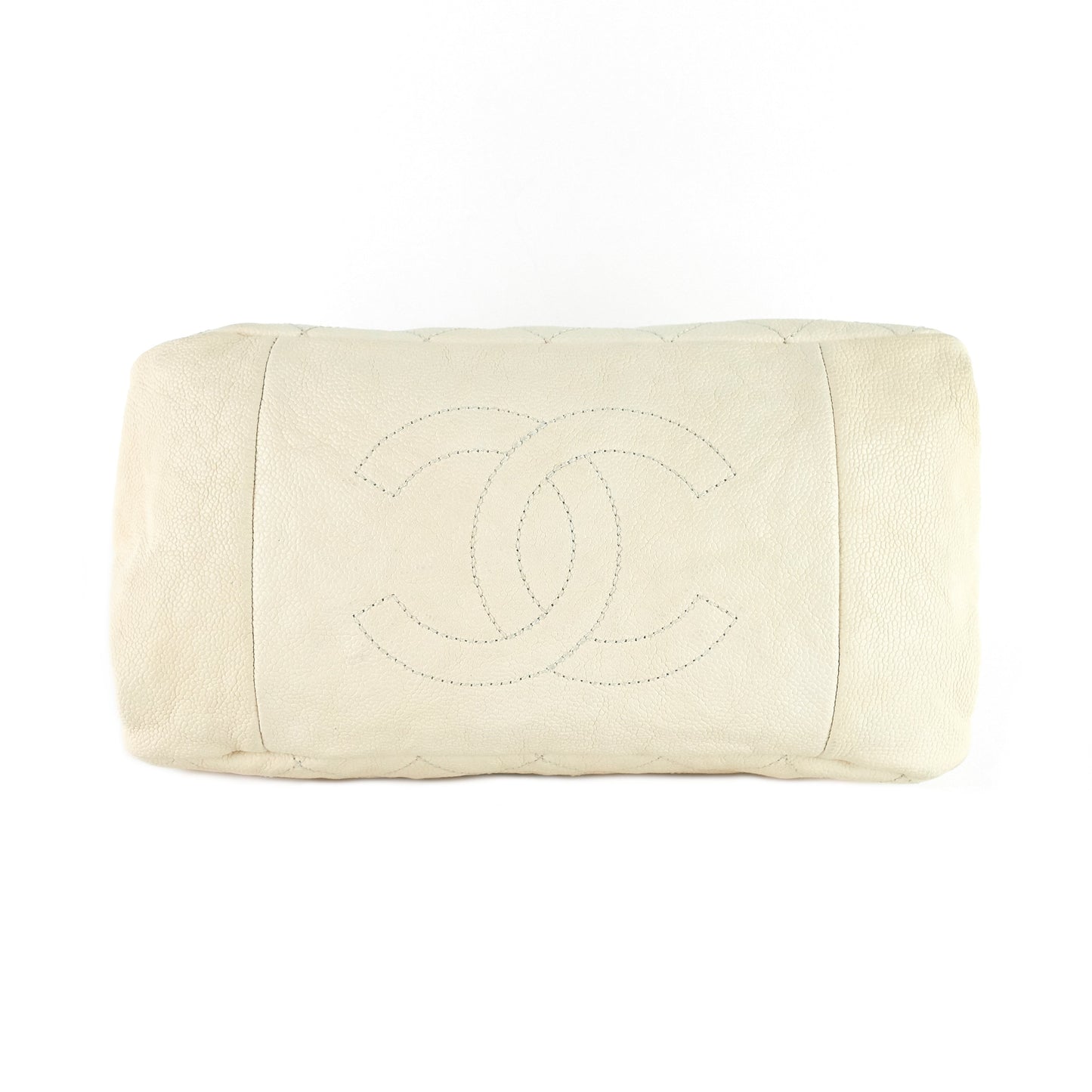 Chanel Chic Small Matelassé Caviar Leather Tote Bag