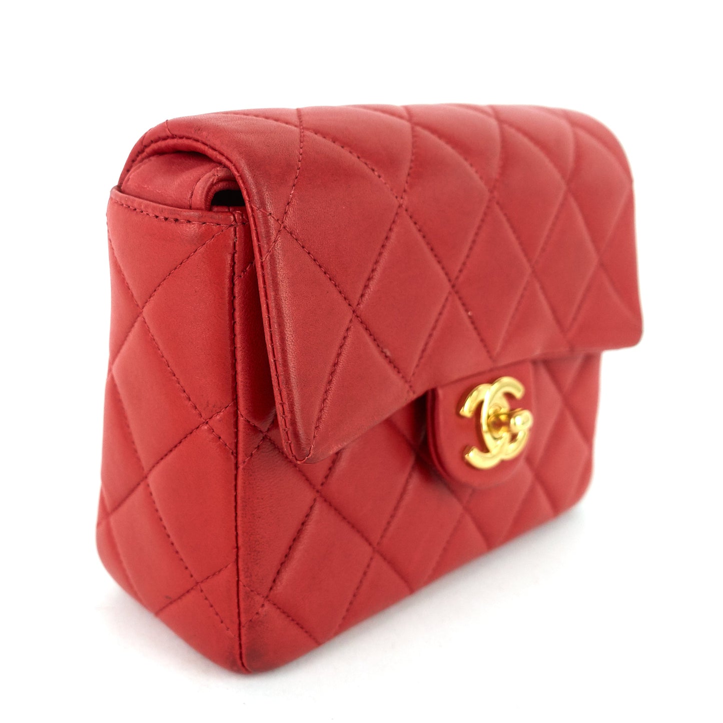 Chanel Classic Square Lambskin Leather Flap Bag