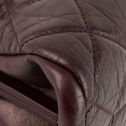 Chanel Just Mademoiselle Aged Calfskin Bowling Bag