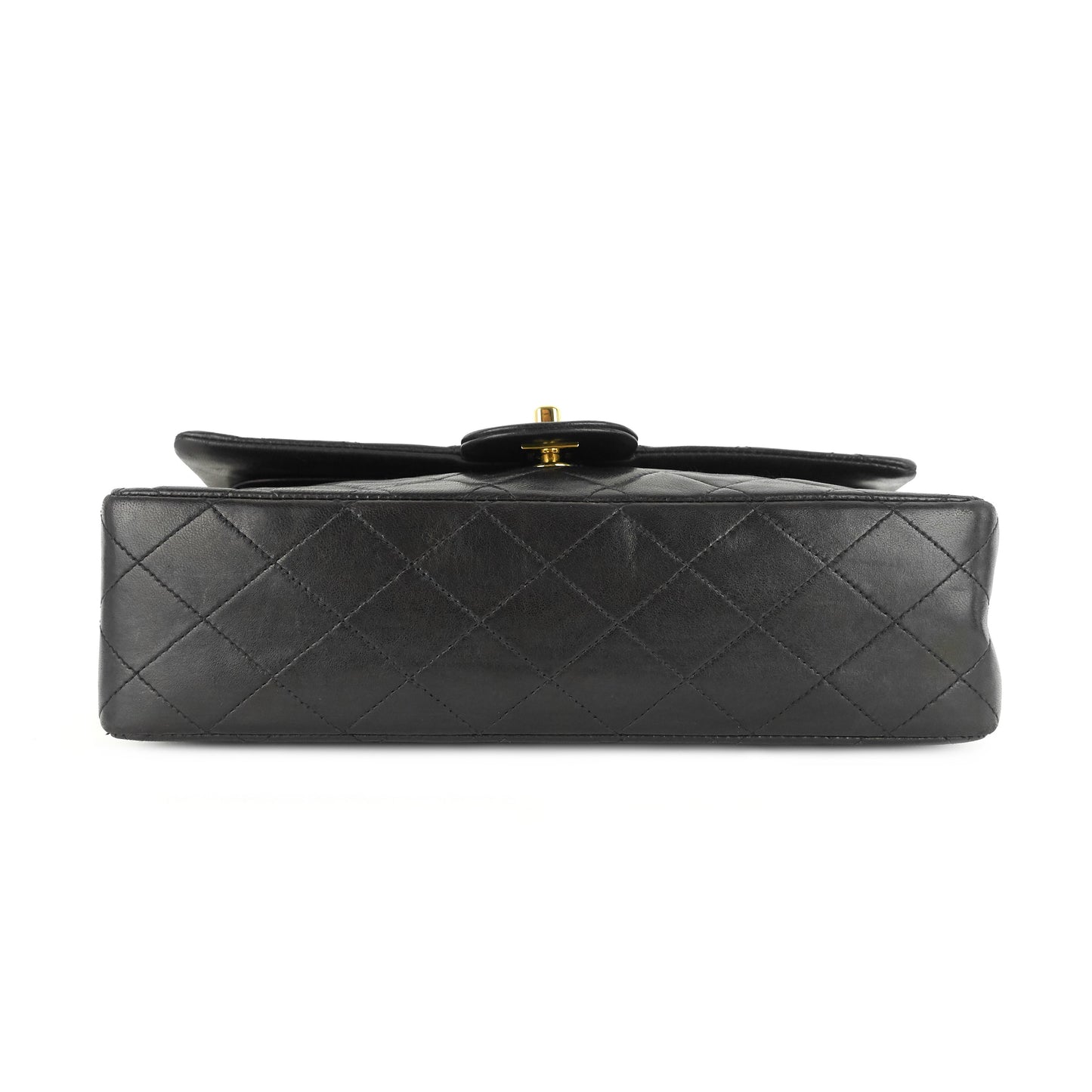 Chanel Double Flap Quilted Lambskin Leather Bag