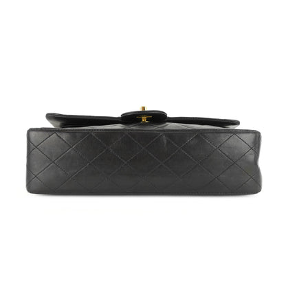 Chanel Double Flap Quilted Lambskin Leather Bag