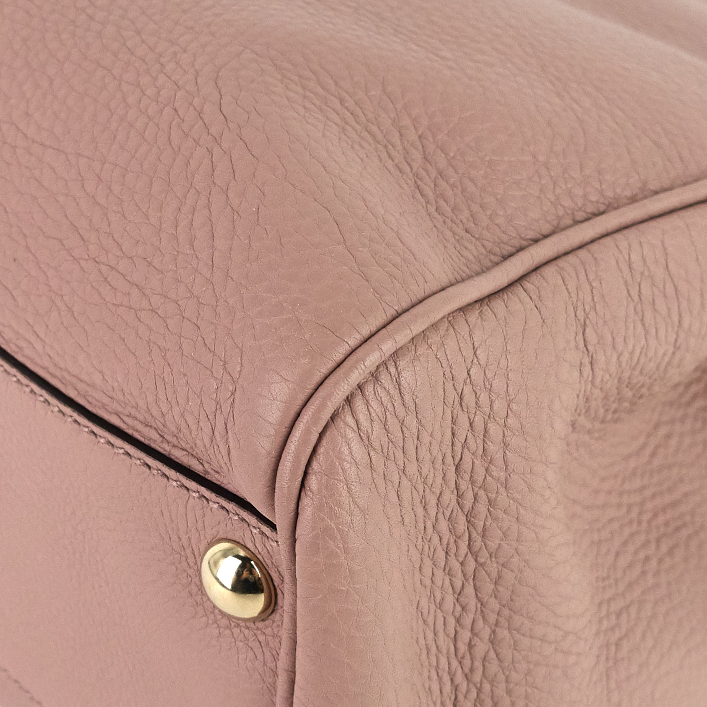 Gucci Bamboo Shopper Small Calfskin Tote Bag