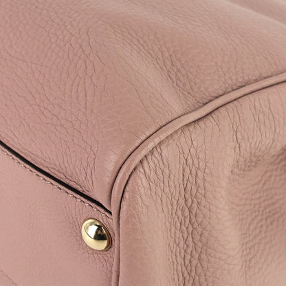 Gucci Bamboo Shopper Small Calfskin Tote Bag