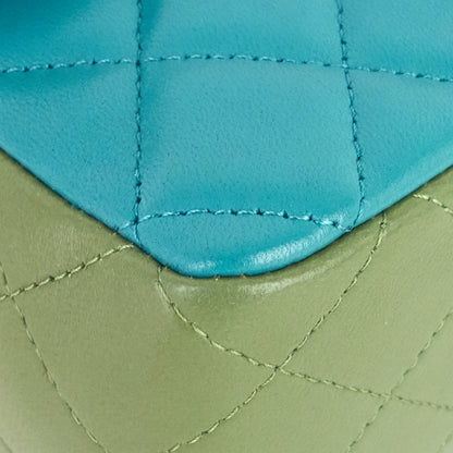 Chanel Classic Tricolour Lambskin Mini Flap Bag