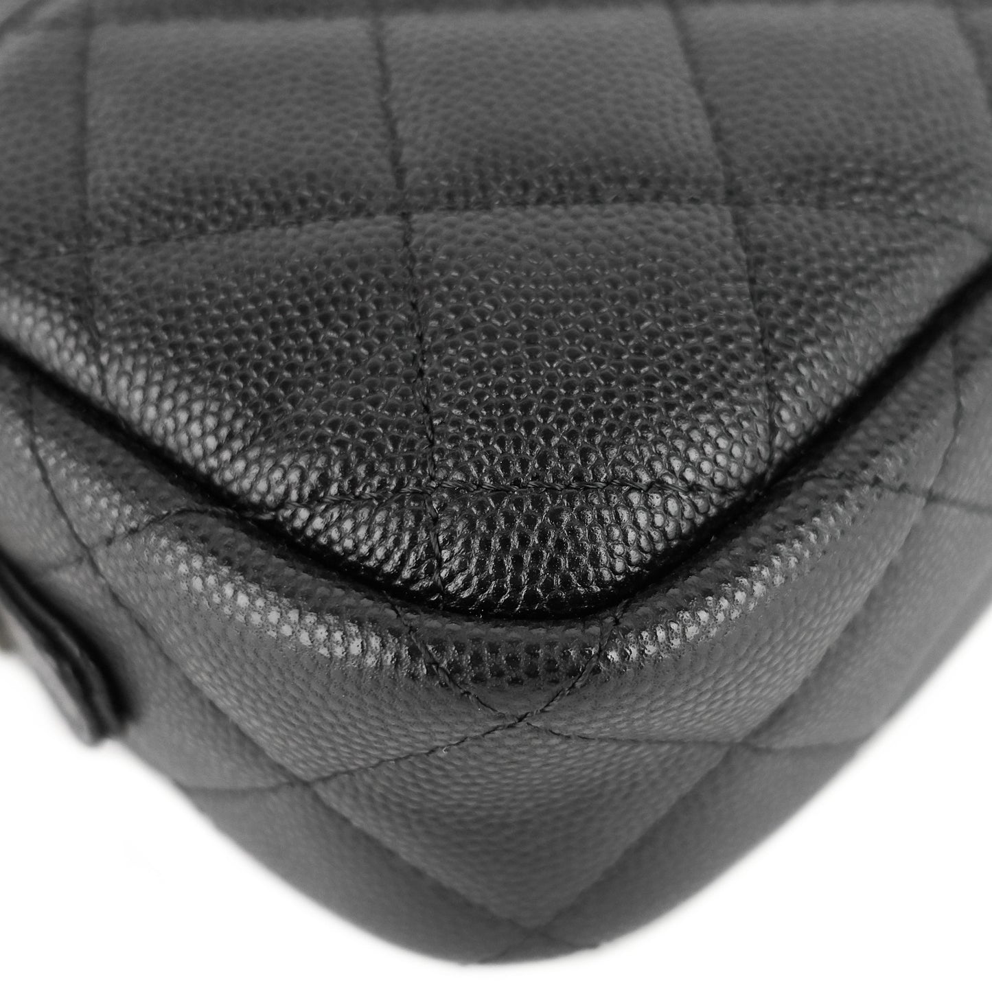 Chanel Camera Case Mini Caviar Leather Bag