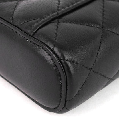 Chanel Classic Vanity with Chain Matelassé Lambskin Crossbody Bag