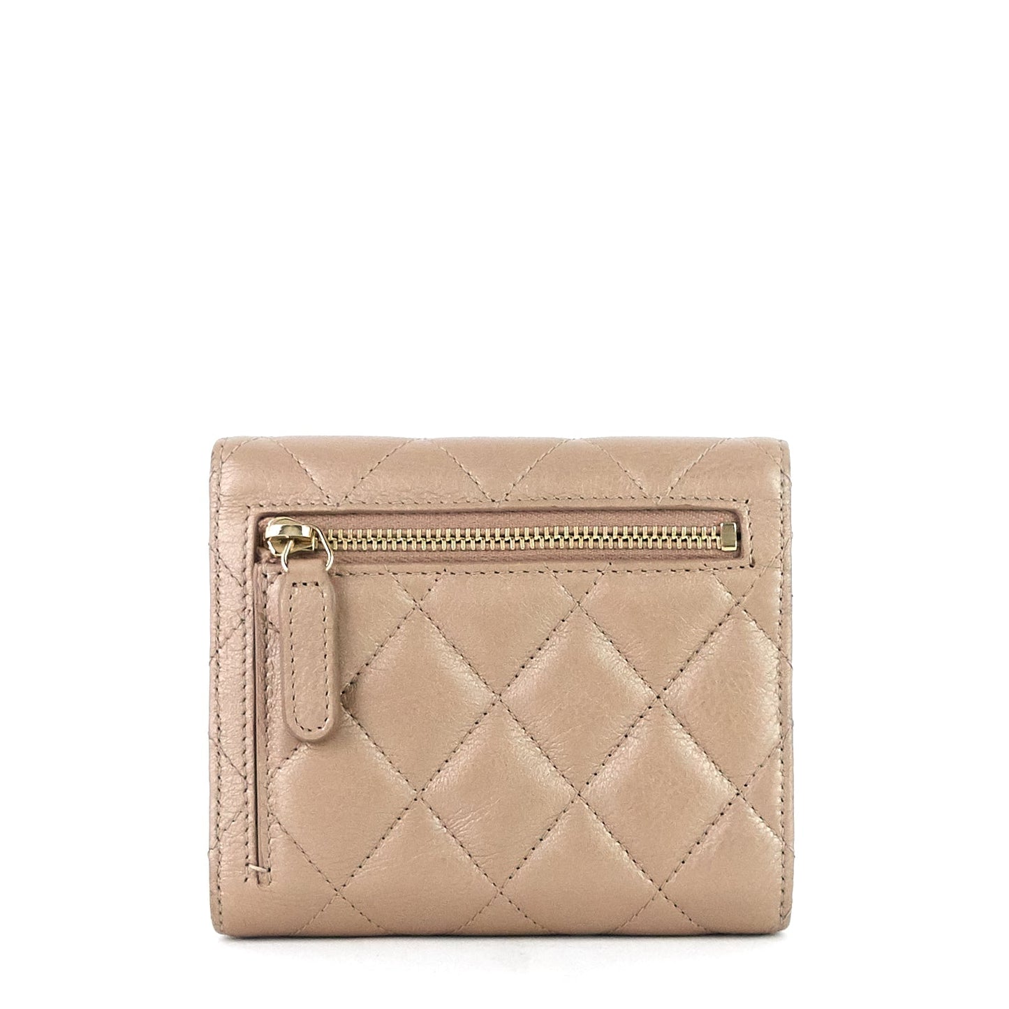 Chanel Reissue Compact Metallic Calfskin Wallet