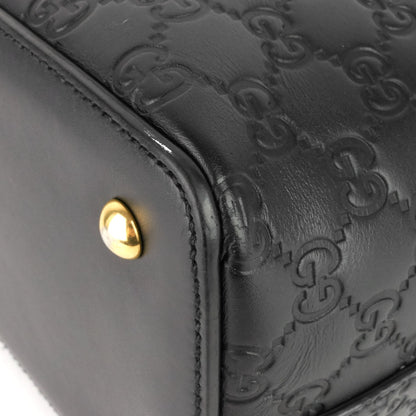 Gucci Signature Top Handle Guccissima Bag