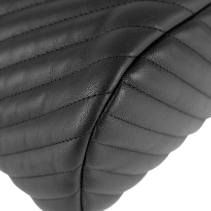Chanel Urban Spirit Large Chevron Calfskin Backpack Bag
