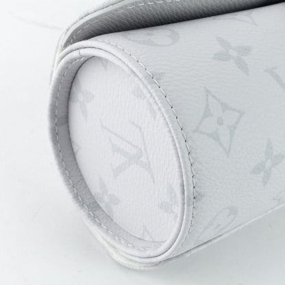 Louis Vuitto 3 Watch Case Monogram Antarctica Canvas Bag