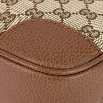 Gucci Bree Mini Monogram Canvas Messenger Bag