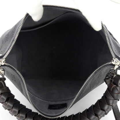 Louis Vuitto Beaubourg MM Mahina Leather Hobo Bag