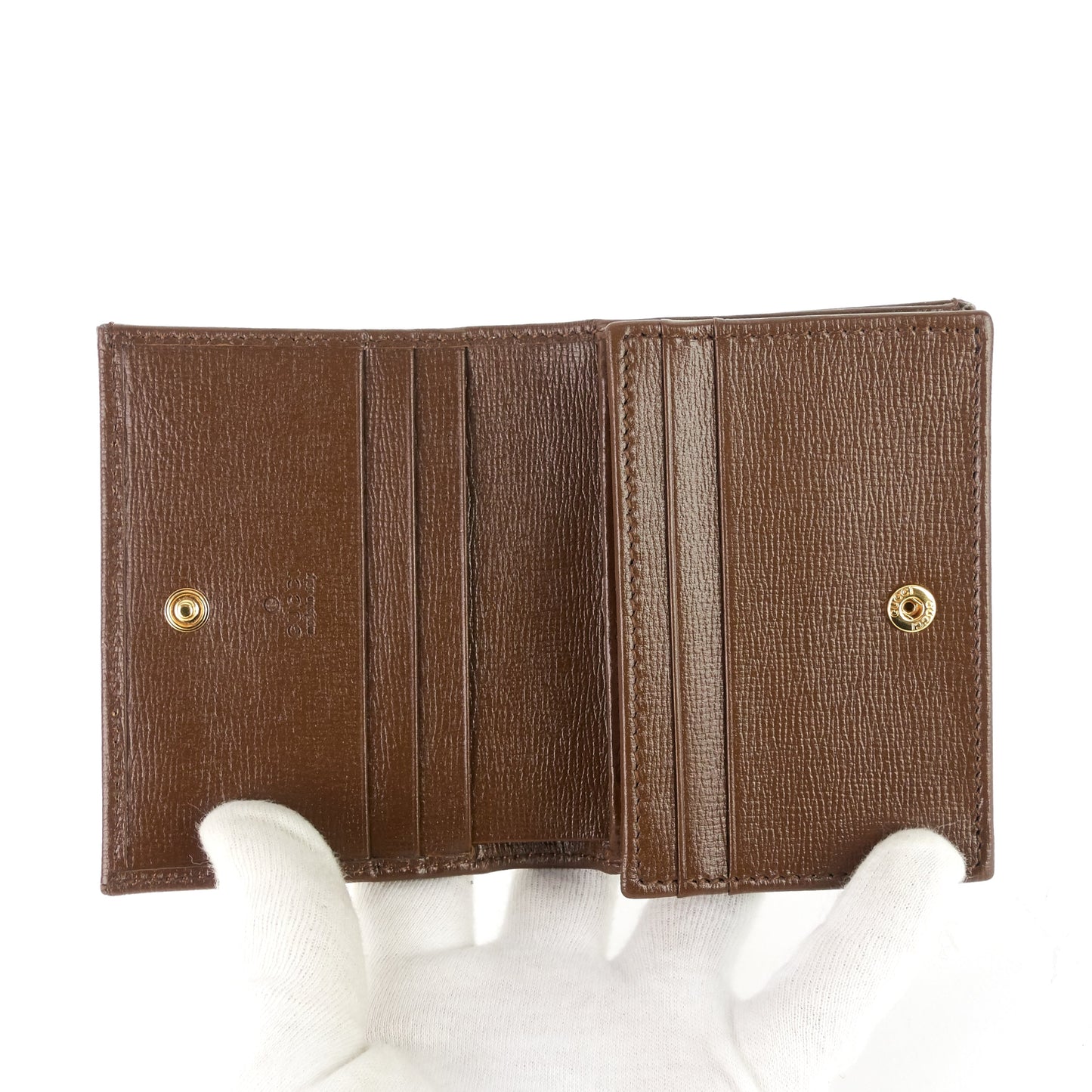 Gucci Horsebit 1955 GG Supreme Canvas Card Case