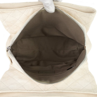 Chanel Chic Small Matelassé Caviar Leather Tote Bag